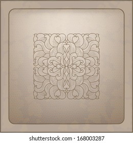 Elegant template for brochure or menu