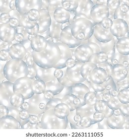 Elegant template with pearl pattern. Vector design for banners, cards, wedding invitation