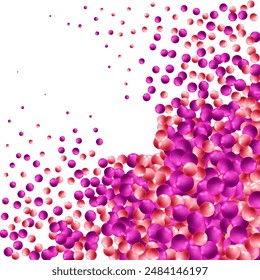 Elegant template with pearl pattern. Vector design for banners, cards, wedding invitation