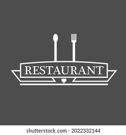 elegant template for restaurant cafe or any foods industry company vector