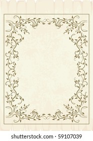 Elegant Text Frame Vector Stock Vector (Royalty Free) 59107039 ...