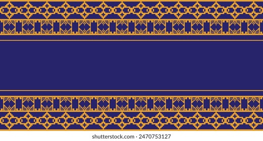 
Elegant Textile Border with Floral Motif.Vintage Textile Border for Classic Designs.Colorful Textile Border with Geometric Patterns
