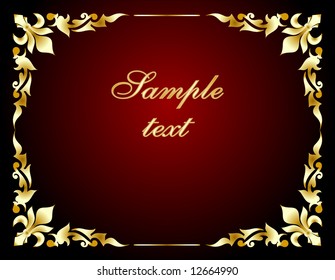 Elegant texts background