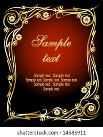 Elegant texts background