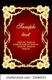 Elegant texts background.