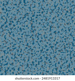 Elegant textured blue seamless pattern wit circles and dots.  For printing on fabric, wrapping paper, web banners, wallpapers, backdrops. Vector