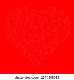 Elegant Textured Design for Valentine's Day