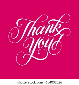 Elegant Thank You Vector