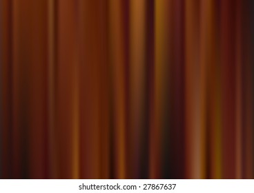 The elegant theater curtain . Vector