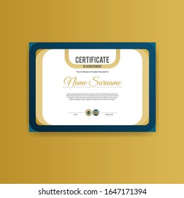 Elegant theme for certificate border template 