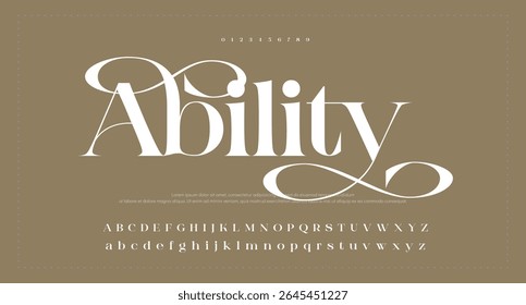 An Elegant Thin Sans Serif Font with a big set of ligatures and alternates, this font can be used for logos