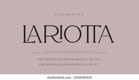 An Elegant Thin Sans Serif Font with a big set of ligatures and alternates, this font can be used for logos
