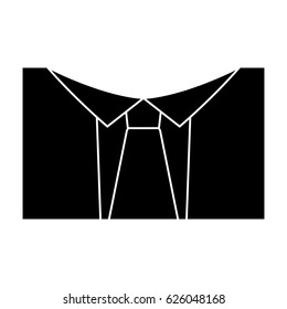 elegant tie icon