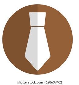 elegant tie icon