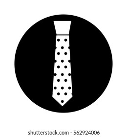elegant tie isolated icon vector illustration design