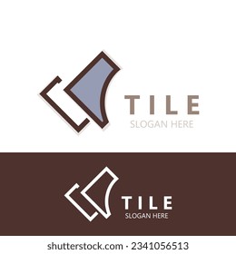 Elegant Tile Flooring Logo Design business Template 