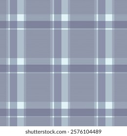 Elegant tonal plaid pattern. Vector design