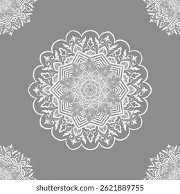 Elegant traditional batik ornament featuring intricate floral and geometric patterns, inspired by classic Indonesian heritage. Perfect for textile design, background elements, packaging, and cultural