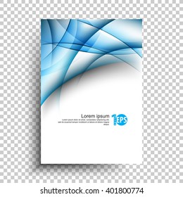 elegante transparencia líneas dobladas elementos diseño abstracto conceptual. vector eps10