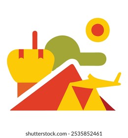 Elegant Travel Logo Vector for Tourism Branding