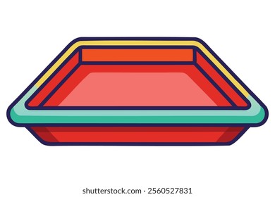  elegant tray vector art for serving and decorative designs