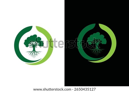 Elegant Tree of Life Logo Design