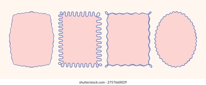 Elegante conjunto Ilustración vectorial