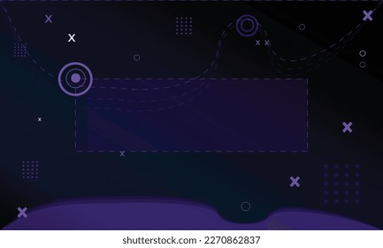 Elegante y moderno fondo de Memphis con elementos y formas en el interior 