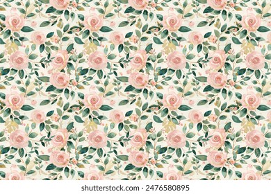 Elegant trendy pattern in small-scale flower. Millefleurs. Liberty style. Floral seamless background for textile, cotton fabric, covers, manufacturing, wallpapers, print, gift, scrapbooking.