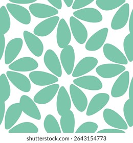 Elegante vetor moderno ditsy floral sem emenda projeto padrão de belas flores abstratas e folhas. Fundo de textura de repetição de folhagem.