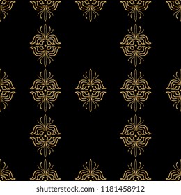 Elegant tribal seamless pattern. Vector illustration popular women fashion textile print and wrapping.