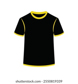 Elegant T-Shirt Mockup in EPS Vector Format