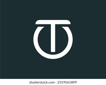 Elegant TU Letter Logo design template, Universal premium letter logo vector