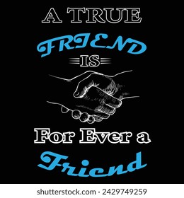 Elegant Typography Best Friend T shirt Design for man, women and kid