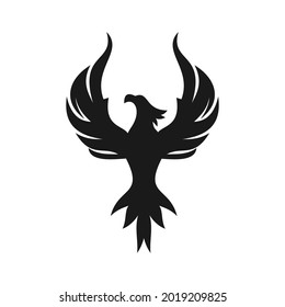 diseño elegante y único del logotipo de phoenix