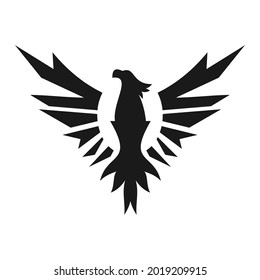 diseño elegante y único del logotipo de phoenix