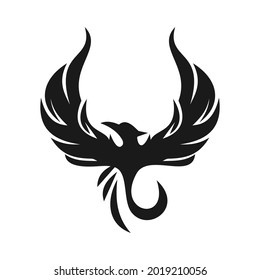 diseño elegante y único del logotipo de phoenix