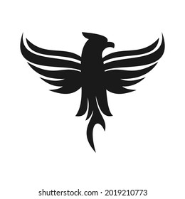 diseño elegante y único del logotipo de phoenix