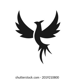 diseño elegante y único del logotipo de phoenix