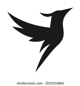 elegant unique phoenix logo design