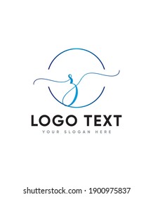 An elegant, unique, romantic and beautiful touch handwritten letter type Z logo template, Vector logo for business and company identity