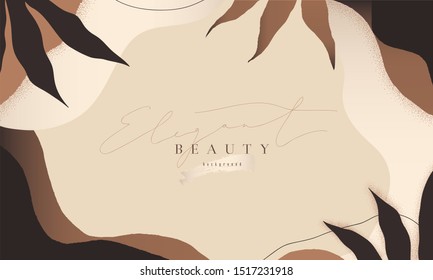 Elegant universal artistic background template . Good for cover, invitation, banner, placard, brochure, poster, card, flyer and other.