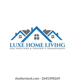 Elegant and upscale luxury home logo design symbolizing sophistication, comfort, and exclusivity. Perfect for premium real estate, custom home builders, and interior designers.
