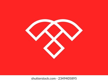 An elegant V logo, adorned with stylish lines, epitomizing sophistication and contemporary design