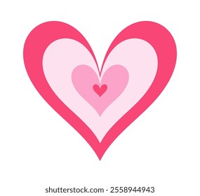 Elegant valentine day love heart