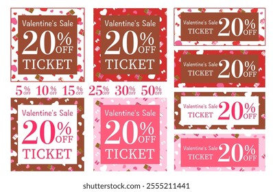 Elegant Valentine's Sale POP Frame"