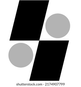 Elegante vectorial de color negro y gris abstracto