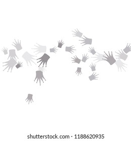 Elegant vector background with colored crowns. Simple gentle template for the card, invitation, printing. Fashionable decoration with beautiful crowns.
