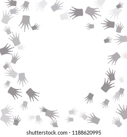Elegant vector background with colored crowns. Simple gentle template for the card, invitation, printing. Fashionable decoration with beautiful crowns.
