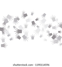Elegant vector background with colored crowns. Simple gentle template for the card, invitation, printing. Fashionable decoration with beautiful crowns.
